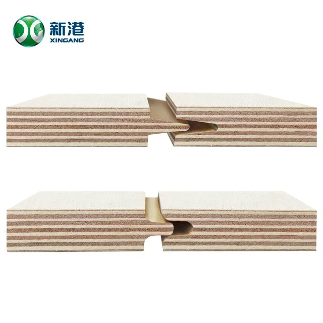 T&G Board 4x8 Cost-effective Pine Grooved Plywood Manufacturer in China For Decoration