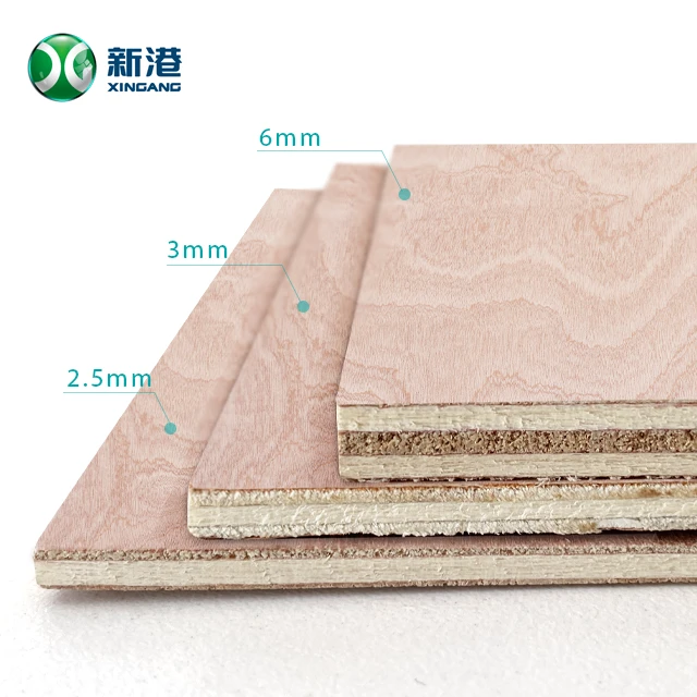 Different Thickness E2glue Commercial Plywood